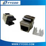 CAT. 5e 180° Half-Shielded Keystone Jack