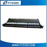 Cat.5e FTP 24 Ports Patch Panel （krone End）