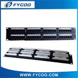 Cat.6 48 Ports Patch Panel With Back Bar