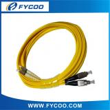 Fiber Optic Patch Cord , DIN-FC，SM，DUPLEX，2.0/3.0MM