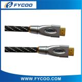 HDMI M TO M cable Metal casing type Chromium metal casing outer mold, shell color silver