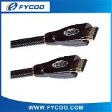 HDMI M TO M cable Metal casing type Black Chromium metal casing outer mold