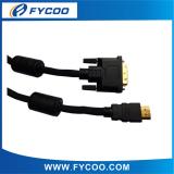 DVI to HDMI cable Black color